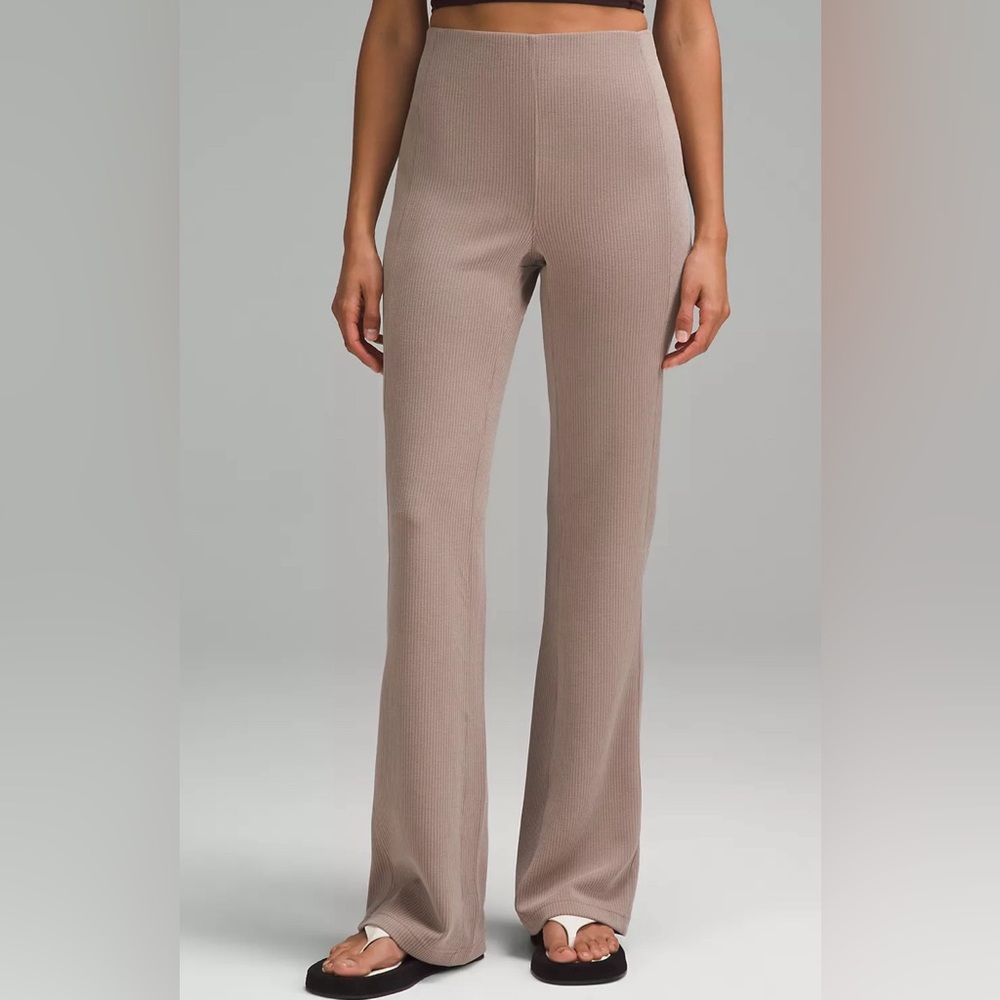 Lululemon Ribbed Flared Pants - Picture 2 of 11